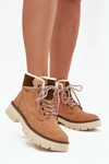 Ocieplane Trapery Damskie O'NEILL BENICIA WOMEN HIGH Camel