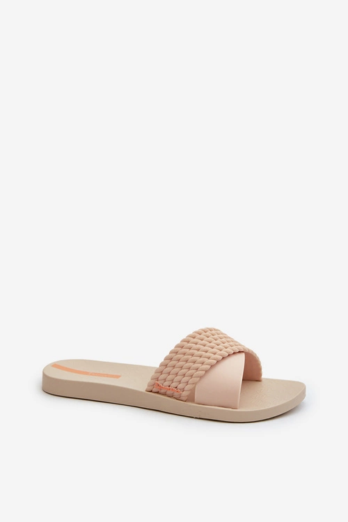Płaskie Klapki Damskie 83244 Ipanema Street II Fem Beżowe