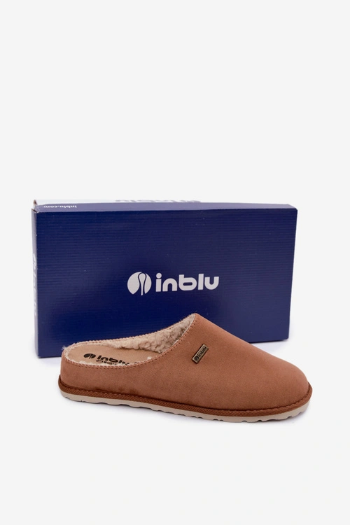 Obuwie Domowe Kapcie Damskie Inblu CS000034 Camel