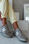 Zazoo N1068 Skórzane Niskie Sneakersy Damskie Ciemnobeżowe