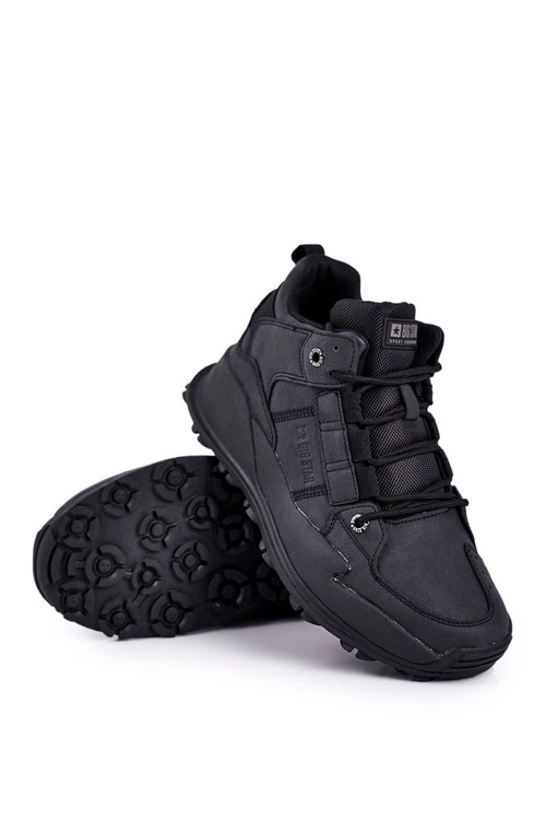 Sportowe Męskie Buty Big Star Czarne GG174416