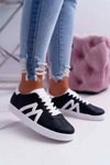 Sportowe Damskie Buty Czarne Sheia