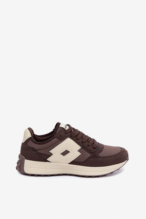 Sneakersy Damskie LOTTO 2401930U CALENTO Czekoladowe