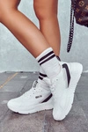 Modne Sneakersy Buty Sportowe Big Star JJ274596 Białe