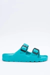 Klapki Damskie Lekkie Ogrodowe Turkusowe