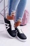 Sportowe Damskie Buty Czarne Sheia