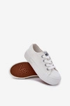 Dziecięce Młodzieżowe Trampki LEE ISLA C LOW JR 50251058 Białe