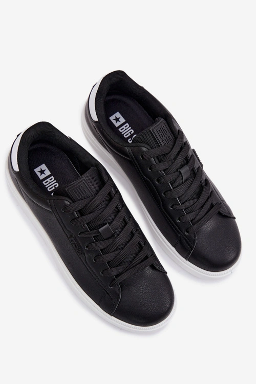 Sneakersy Męskie Big Star TT174332 Czarne