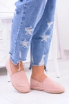Espadryle Damskie Tenisówki Estelle Pudrowy Róż