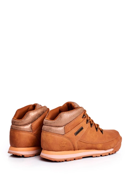 Damskie Buty Trekkingowe Big Star Camel GG274497
