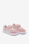 Sneakersy Dziecięce Na Rzep Różowe Sepovia