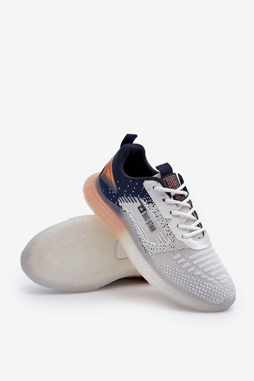 Buty Sportowe Męskie HI-POLY SYSTEM Big Star NN174474 Granatowe