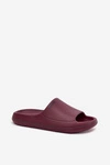 Lekkie Klapki Damskie Big Star SS274422 Bordowe