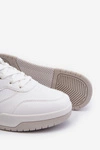 Sneakersy Męskie Z Eko Skóry Białe Radikalle