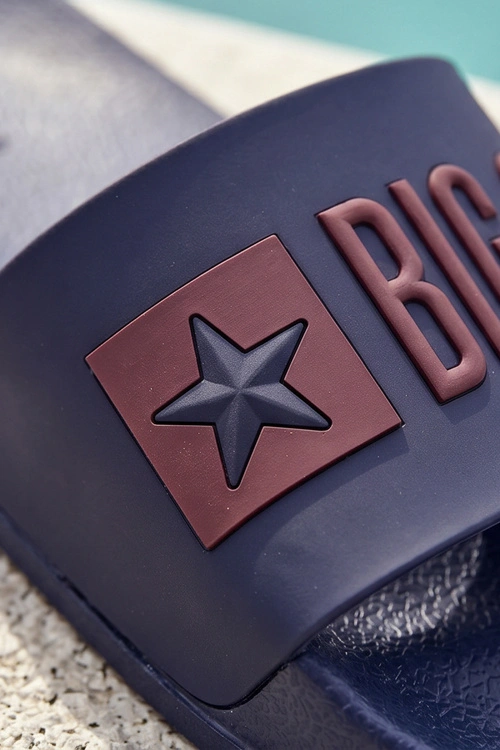 Klapki Męskie Big Star SS174361 Granatowe