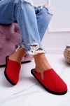 Papcie Damskie Domowe Big Star Czerwone D267865A