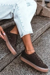 Sneakersy Damskie Big Star UU274243 Czekoladowe