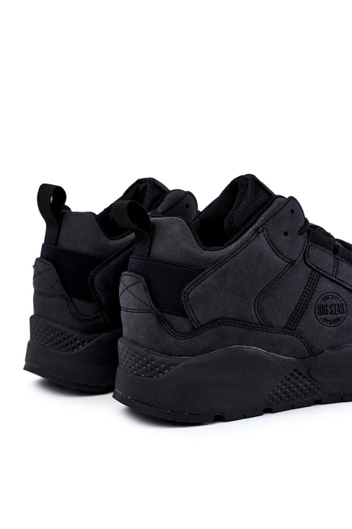 Męskie Sneakersy Buty Sportowe Big Star KK174247 Czarne