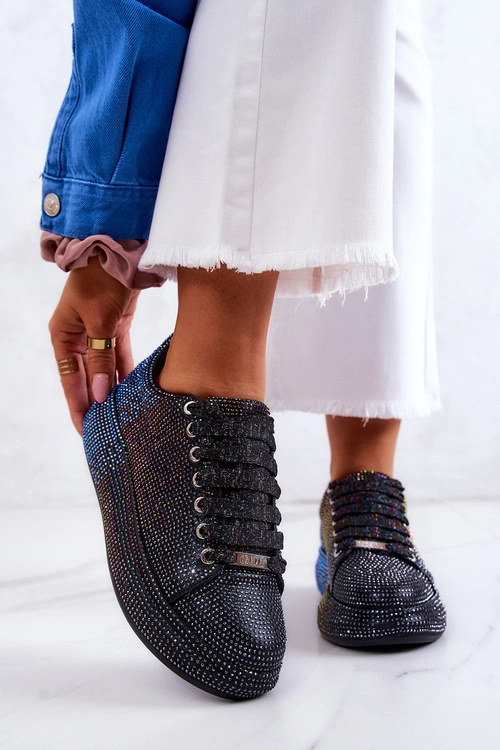 Sneakersy Buty Sportowe Dżety GOE JJ2N4050 Czarne