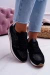 Damskie Sportowe Buty Czarne Mundo