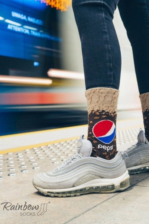 Zestaw Skarpetki Food Truck Z Pepsi x Rainbow Socks 3 Pary