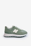 Buty Sportowe Sneakersy Damskie Zielone Lifari