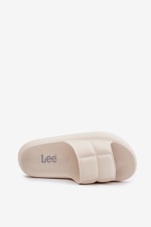 Piankowe Klapki Damskie LEE MAYA SLIDER WOMEN LOW 50251016 Beżowe