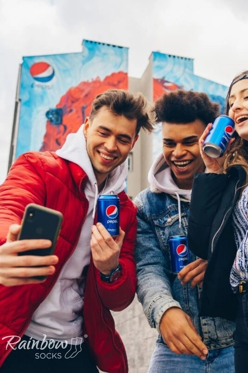 Zestaw Skarpetki Food Truck Z Pepsi x Rainbow Socks 3 Pary
