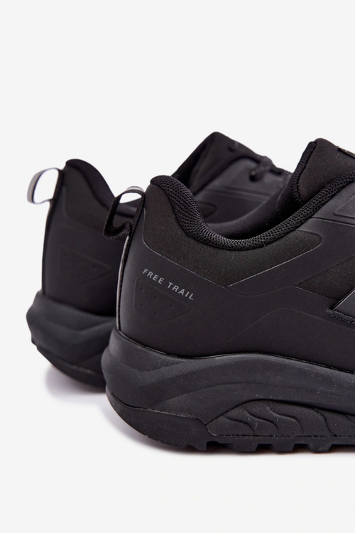 Wodoodporne Buty Męskie Outdoor Czarne Elroy