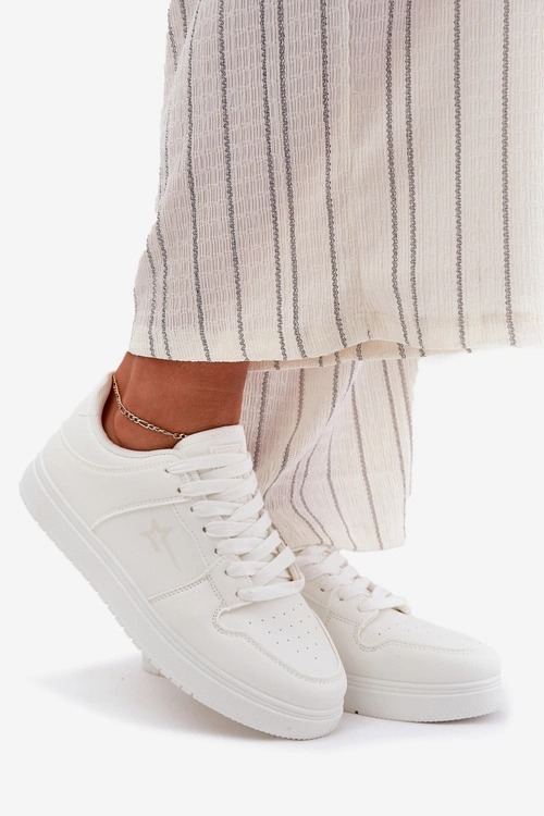 Sneakersy Damskie Big Star RR274A241 HI-POLY SYSTEM Białe