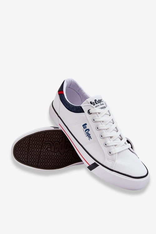 Męskie Trampki Lee Cooper LCW-23-31-1835M Białe