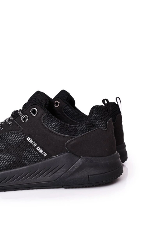 Męskie Sportowe Buty Memory Foam Big Star HH174141 Czarne