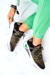 Sportowe Buty Memory Foam Big Star II274308 Khaki