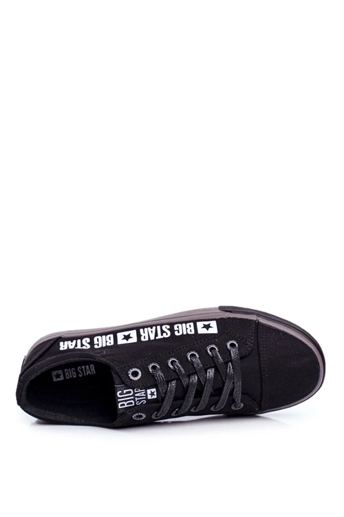 Trampki Męskie Big Star Czarne FF174527