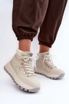 Trapery Damskie Ocieplane Lee Cooper LCJ-26-03-4525 Jasnoszare