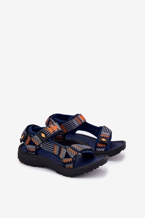 Dziecięce Sandałki Lee Cooper LCW-25-34-3571K Granatowe
