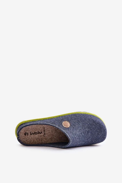 Obuwie Domowe Damskie Kapcie Inblu CS000039 Granatowe