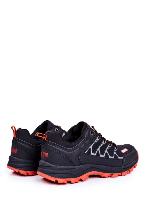 Trekkingowe Męskie Buty Big Star Czarne GG174560