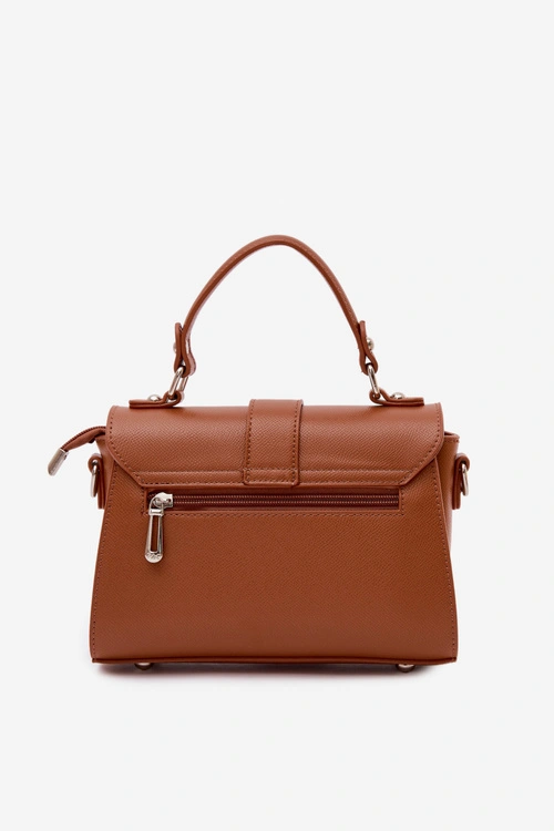 Flora&Co Torebka Listonoszka Z Odpinanym Paskiem Camel Belveta