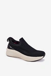 Wsuwane Sneakersy Damskie Materiałowe Kobbo 102424 Czarne