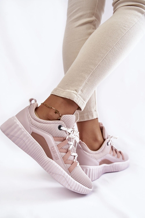 Damskie Buty Sportowe Big Star KK274058 Różowe