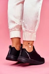 Damskie Sportowe Buty Comfort Foam Czarne Faster