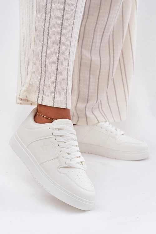 Sneakersy Damskie Big Star RR274A241 HI-POLY SYSTEM Białe
