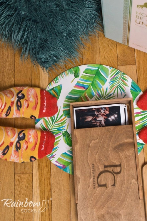 Skarpetki Rainbow Socks Pizza 4 Pary Owoce Morza