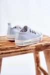Dziecięce Materiałowe Trampki BIG STAR KK374053 Niebieskie