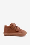 Skórzane Półbuty Trzewiki Barefoot Dziecięce Froddo G2130328-2 Camel