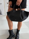 Torebka Damska Shopper Z Eko Skóry Big Star SS574003 Czarna