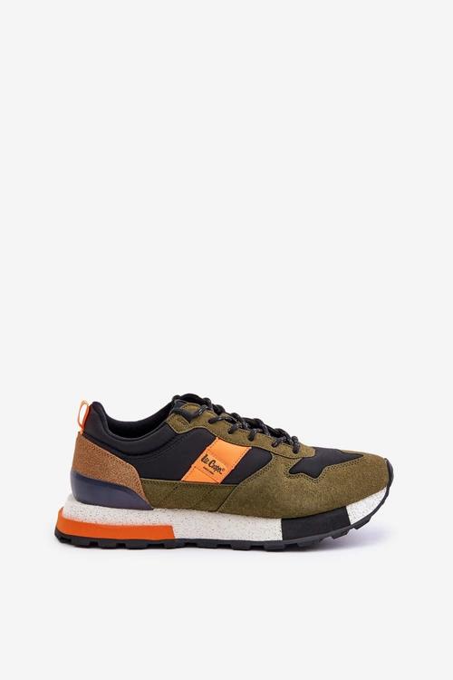 Ocieplane Sneakersy Męskie Lee Cooper LCJ-24-03-3007 Zielone
