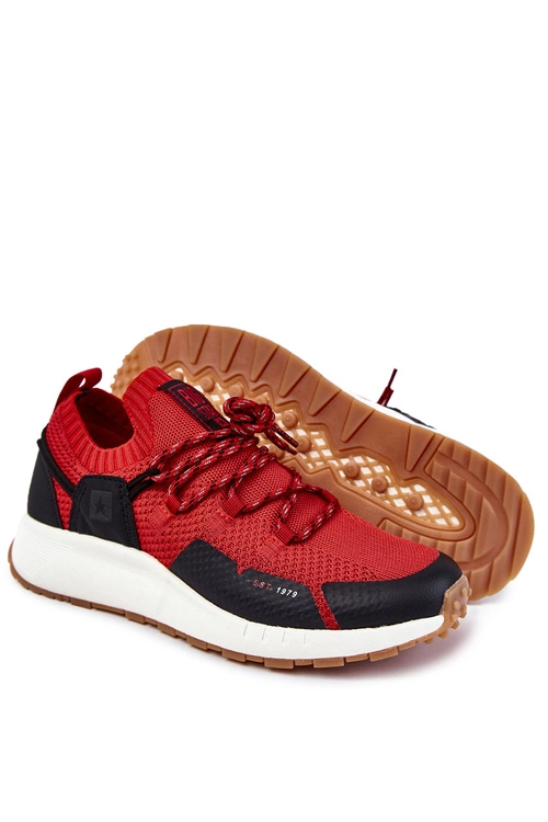 Męskie Buty Sportowe Big Star KK174013 Czerwone