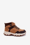 Ocieplane Trapery Dziecięce Na Rzep Big Star UU374005 Camel